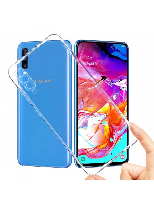 FitCase Samsung Galaxy A70 (A705) Kılıf Kamera Korumalı Silikon Şeffaf…