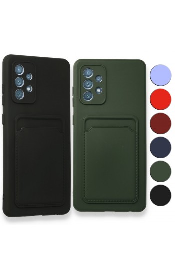 FitCase Samsung Galaxy A72 Cardy Soft Kartlık Cepli Silikon Kapak…