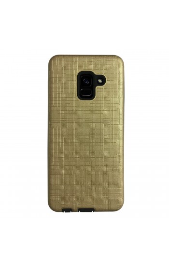 FitCase Samsung Galaxy A8 2018 (A530) Kılıf New YouYou Arka Kapak Gold…