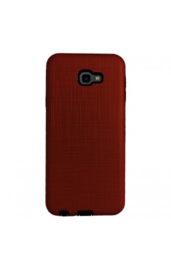 FitCase Samsung Galaxy J4 Plus (J415) Kılıf New YouYou Arka Kapak Bordo…