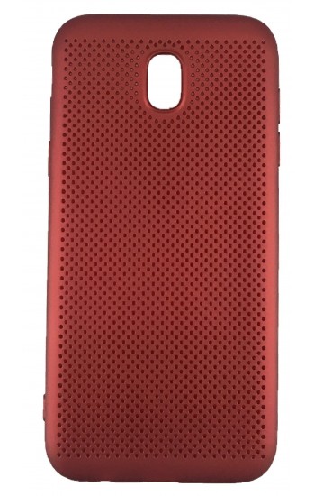 FitCase Samsung Galaxy J5 Pro (J530) Kılıf Point Sert Arka Kapak Kırmı…