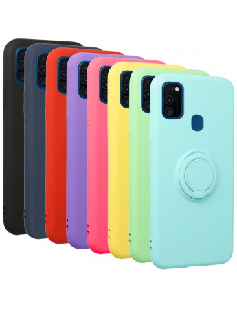 FitCase Samsung Galaxy M30s (M307) Kılıf Viktor Ring Arka Kapak