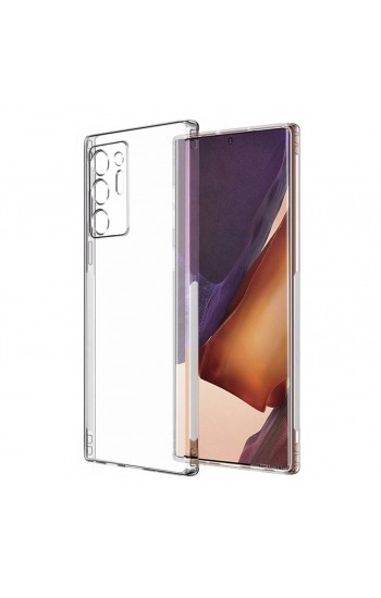 FitCase Samsung Galaxy Note 20 Kılıf Kamera Korumalı Silikon Şeffaf Ar…