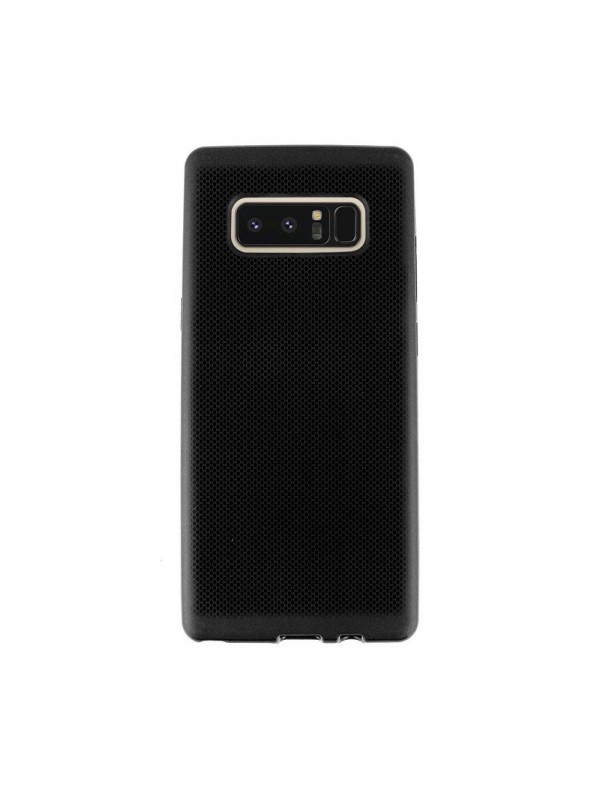 FitCase Samsung Galaxy Note 8 (N950) Kılıf Point Sert Arka Kapak Siy…