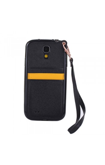 FitCase Samsung Galaxy S4 (I9500) BADI Kartlıklı Arka Kapak Siyah…