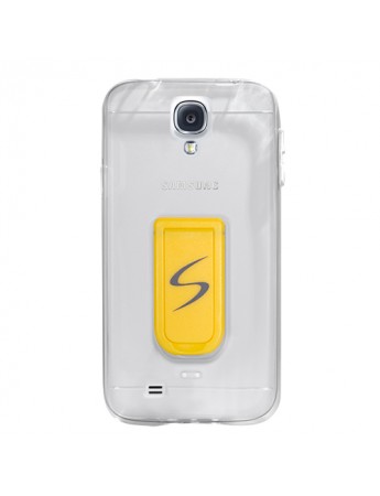 Fitcase Samsung Galaxy S4 (I9500) Standlı TPU Kılıf Şeffaf