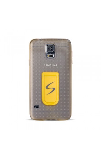 FitCase Samsung Galaxy S5 (G900) Standlı TPU Kılıf Gold…