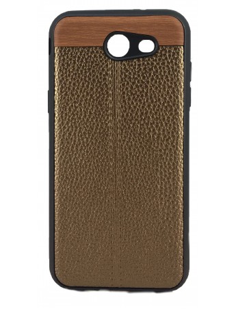 FitCase Samsung J3 2016 Auto Focus Silikon Arka Kapak Kahverengi