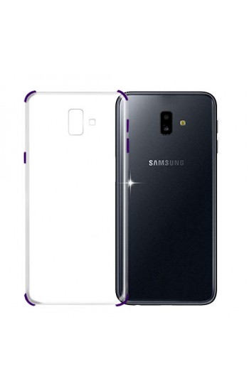 FitCase Samsung J6 (J600) Anti Shock Darbe Koruyucu Silikon Arka Kapak Mor…