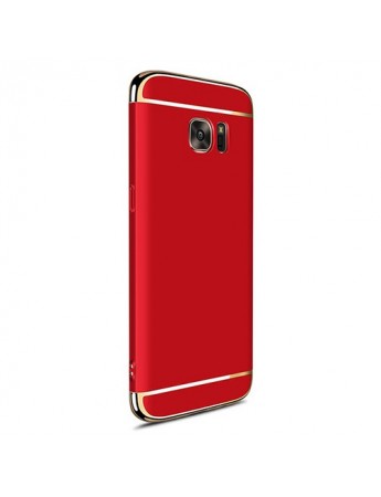FitCase Samsung Note 5 (N920) Golden Frame Arka Kapak Kırmızı