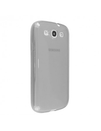 FitCase Samsung S3 (I9300) Çerçeveli Soft Silikon Beyaz