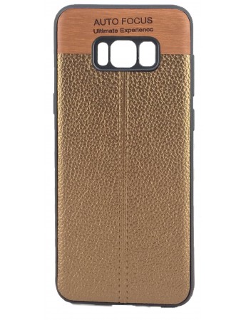 FitCase Samsung S8 Plus (G955) Auto Focus Silikon Arka Kapak Kahverengi