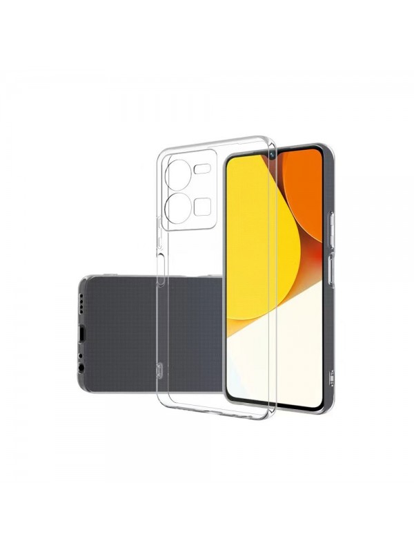 FitCase Vivo Y22s Kılıf Kamera Korumalı Silikon Şeffaf Arka Kapak…