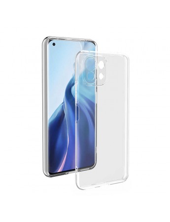 FitCase Xiaomi Mi 11 Lite Kılıf Kamera Korumalı Silikon Şeffaf Arka Kapak