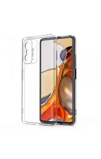 FitCase Xiaomi Mi 11T / Mi 11T Pro Kılıf Kamera Korumalı Silikon Şeffa…