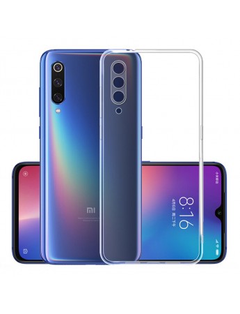 FitCase Xiaomi Mi 9 SE Kılıf Kamera Korumalı Silikon Şeffaf Arka Kapak