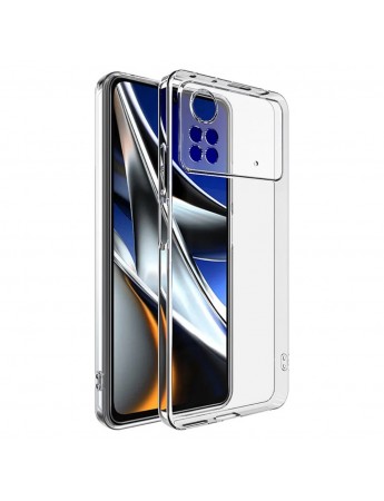 FitCase Xiaomi Poco X4 Pro 5G Kılıf Kamera Korumalı Silikon Şeffaf Arka Kapak
