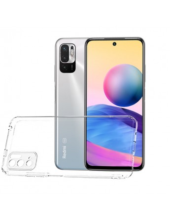 FitCase Xiaomi Redmi Note 10 5G Kılıf Kamera Korumalı Silikon Şeffaf Arka Kapak