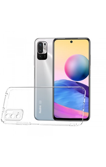 FitCase Xiaomi Redmi Note 10 5G Kılıf Kamera Korumalı Silikon Şeffaf A…