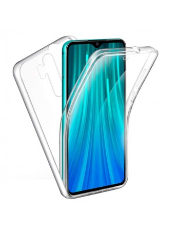 FitCase Xiaomi Redmi Note 8 Pro Kılıf 360 Derece Korumalı Ön Arka Şeffaf