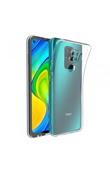 FitCase Xiaomi Redmi Note 9 Kılıf Kamera Korumalı Silikon Şeffaf Arka …