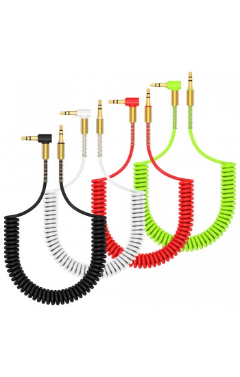 FitPlus Audio FT-AC36 3.5mm AUX Ses Kablosu Spiral 150cm…
