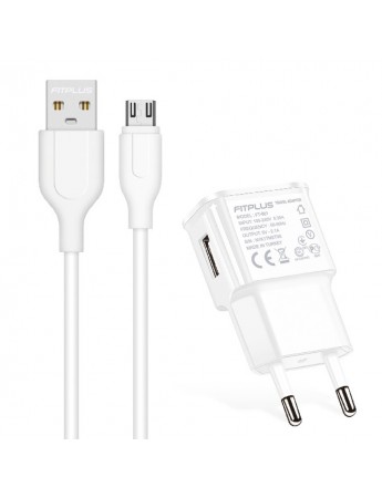 FitPlus Bianca FT-801 Şarj Aleti ve Micro USB Kablo Set 2.1A