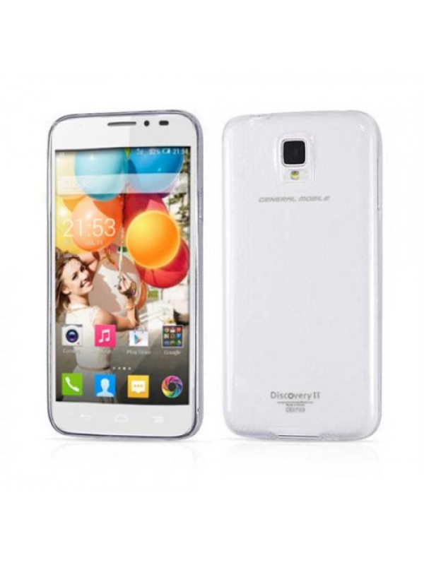 General Mobile Discovery 2 Kılıf Soft Silikon Şeffaf Arka Kapa…