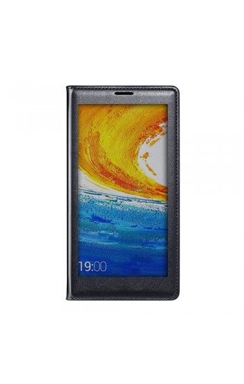 General Mobile Discovery Elite S View Dikişli Deri Tam Camlı Pencereli K…