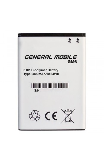 General Mobile GM 6 Batarya 2800 mAh…