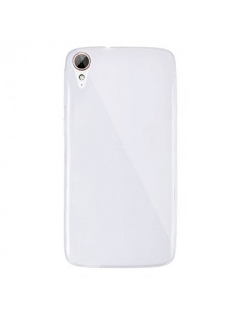 HTC Desire 828 Kılıf Soft Silikon Şeffaf Arka Kapak