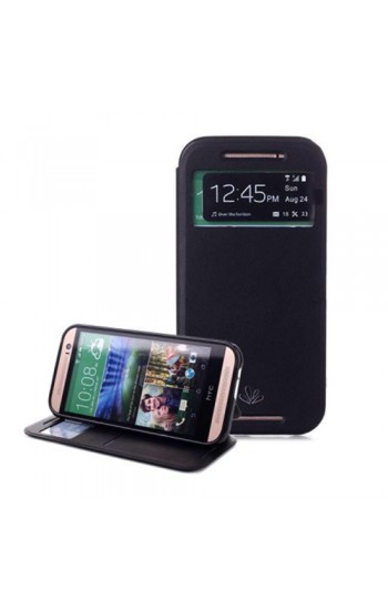 HTC One M8 VILI Cüzdanlı ve Standlı Kılıf Siyah…