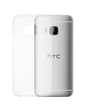 HTC One M9 Color Curve Silikon Arka Kapak / Kılıf Şeffaf