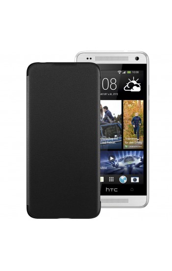 HTC One Mini M4 Flip Case Kılıf Siyah…