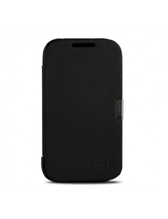 HTC One SV Mıknatıslı Flip Case Kılıf Siyah