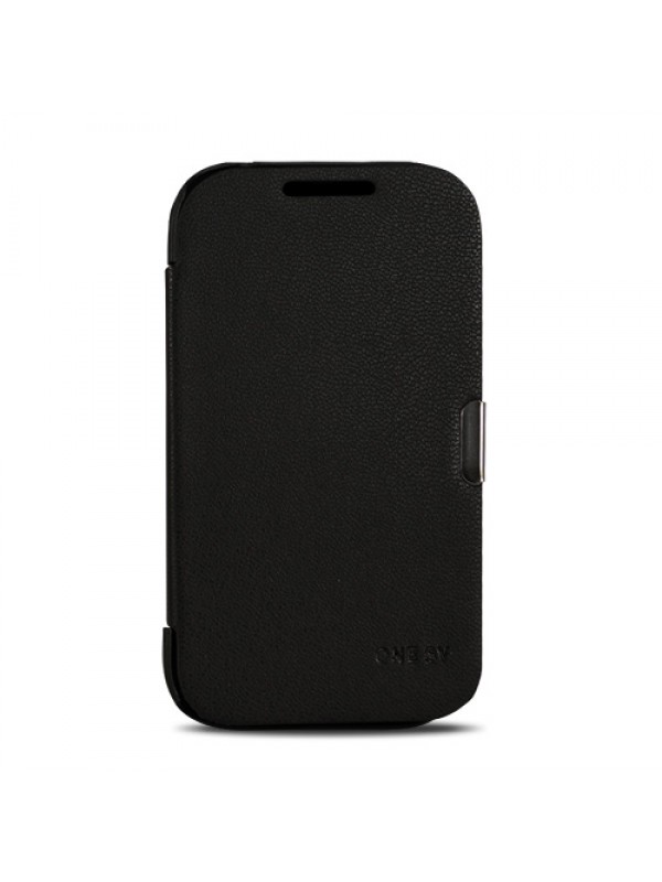 HTC One SV Mıknatıslı Flip Case Kılıf Siyah
