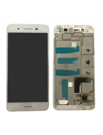Huawei GR3 2017 LCD Ekran Dokunmatik Çıtalı Beyaz