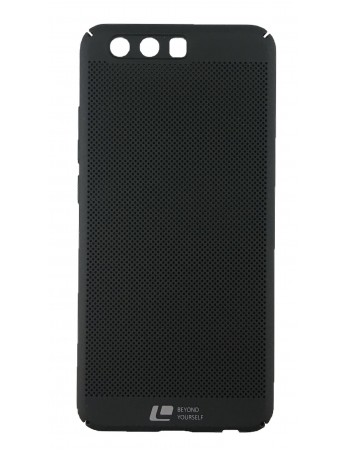 Huawei P10 Plus Kılıf Loopee Point Sert Arka Kapak Siyah