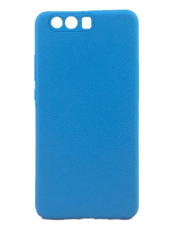 Huawei P10 PLUS Premium Rind Silikon Arka Kapak Mavi
