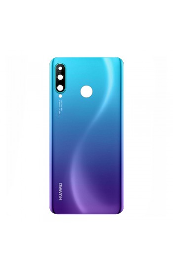 Huawei P30 Lite 24MP Arka Kapak Batarya Pil Kapağı Lensli - Mavi…