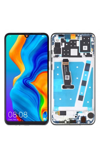 Huawei P30 Lite 64GB LCD Ekran Dokunmatik Çıtalı Servis Orj - Siyah…