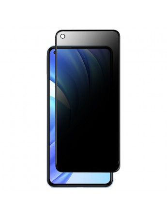 Huawei P40 Lite Hayalet Privacy Gizli Seramik Nano Ekran Koruyucu Siyah