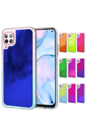 Huawei P40 Lite Kılıf Neon Likit Silikon Arka Kapak…