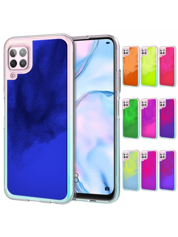 Huawei P40 Lite Kılıf Neon Likit Silikon Arka Kapak…
