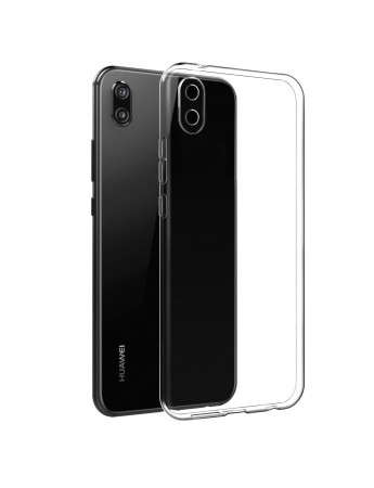 Huawei Y5 2019 Kılıf FitCase Toz Koruma Tıpalı Şeffaf Arka Kapak
