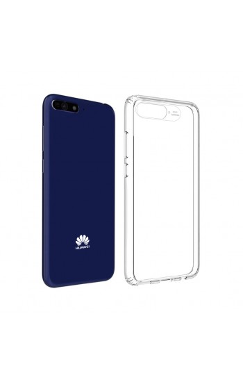 Huawei Y6 2018 Kılıf Köşe Korumalı Şeffaf Silikon Kapak…