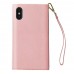 iDeal of Sweden iPhone X / XS Mayfair Clutch Cüzdanlı Kılıf Pembe