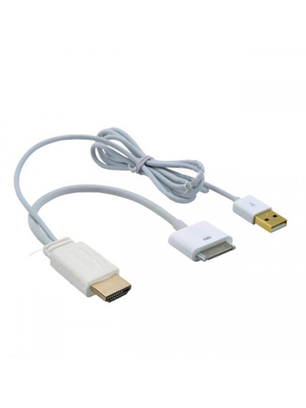 iPad Dock Connector To Digital AV HDMI Adaptor Şarj Destekli…