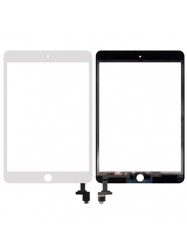 iPad Mini 3 Dokunmatik (A1599-A1600) Ön Cam Orj - Beyaz…