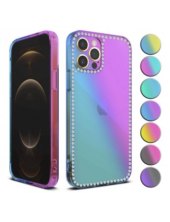 iPhone 11 Pro Kılıf Diamond Seri Taşlı Silikon Kapak